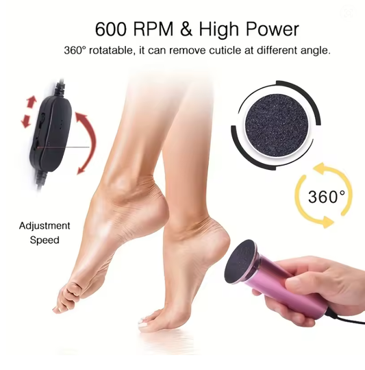 TechWellnest™ Electric Foot Callus Remover