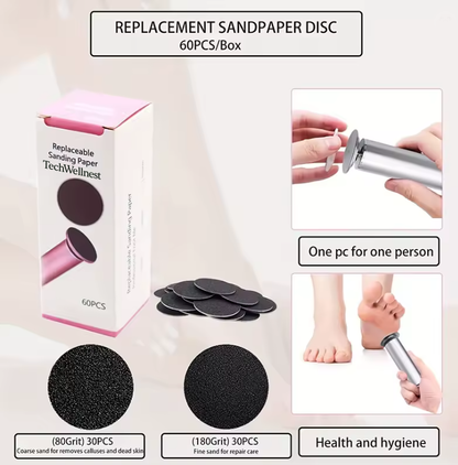 TechWellnest™ Electric Foot Callus Remover