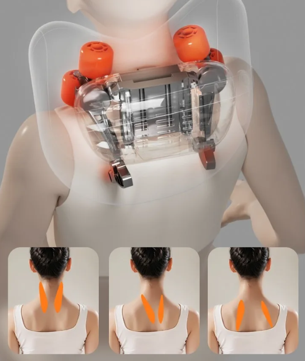 TechWellnest™ Pillow Neck & Shoulder Massager